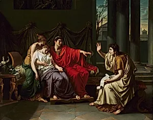 Virgil Reading the "Aeneid" to Augustus, Octavia, and Livia