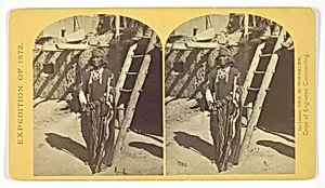 War Chief of the Zuni Indians, No. 20 from the series "Geographical Explorations and Surveys West of the 100th Meridian"