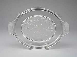"Westward Ho!/Pioneer" pattern platter