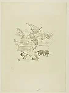 What the Rain Says by Henri de Toulouse-Lautrec