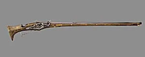 Wheellock-Matchlock Musket by Unknown