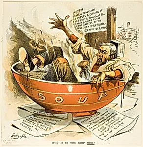 Who Is in the Soup Now, from Puck