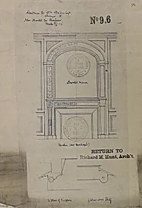 William Borden, Esq. Residence, Chicago, Illinois, Mantel Details