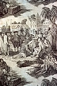 William Penn's Treaty with the Indians (Furnishing Fabric)