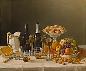 Wine, Cheese, and Fruit