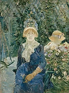 Woman in a Garden