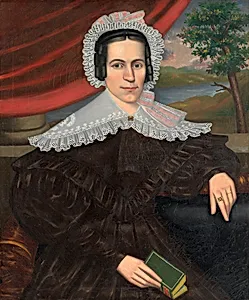 Woman with a Green Book (Louisa Gallond Cook)