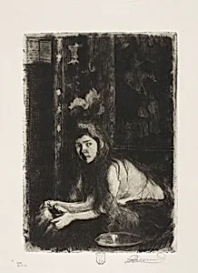 Woman with a Vase