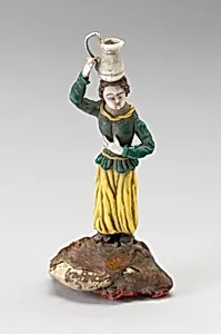 Woman with Jug on Head by Unknown