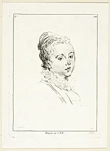 Woman's Head (turned to left)