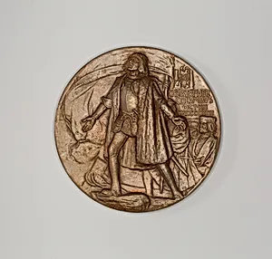 World's Columbian Exposition Commemorative Medal by Augustus Saint-Gaudens