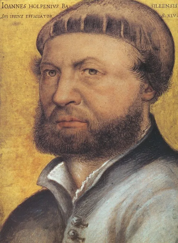 Portrait of Holbein, Hans, the younger