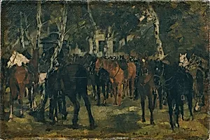 Abgesessene Kürassiere