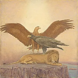Adler und Löwe I