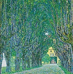 Allee zum Schloss Kammer by Gustav Klimt