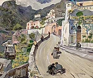 Ansicht von Positano
