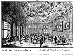 Audienzsaal by Salomon Kleiner