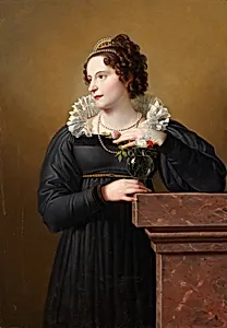 Bildnis Florentina Troclet-Fautz by Peter Krafft