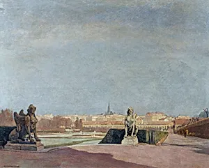 Blick vom Belvedere auf Wien