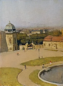Blick von Südwest auf das Obere Belvedere