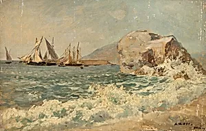 Brandung bei Nervi
