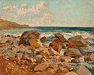 Brandung bei Nervi