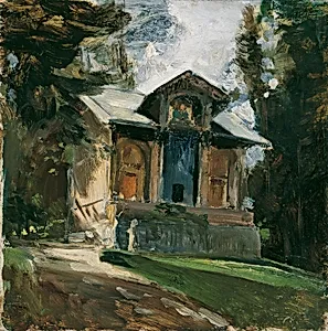 Das Atelier des Malers Heinrich von Angeli in der Reichenau