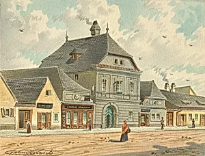 Das einstige Jagdschloss der Kaiserin Maria Theresia in der Erdbergstraße 109 in Wien