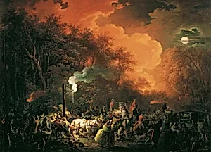 Das Ende des Stuwerschen Feuerwerkes am 7. Mai 1833