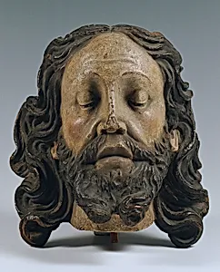Das Haupt Johannes des Täufers by Unbekannter Künstler