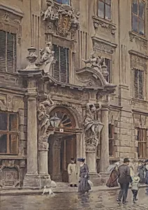 Das Portal des Palais Kinsky