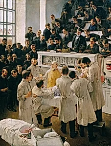 Der Billroth'sche Hörsaal im Wiener Allgemeinen Krankenhaus