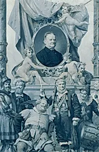 Der Burgschauspieler Bernhard Baumeister by Julius Schmid