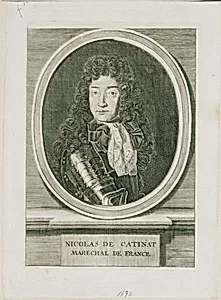 Der franzöische General Nicolas Catinat, seigneur de Saint-Gratien, Marschall von Frankreich