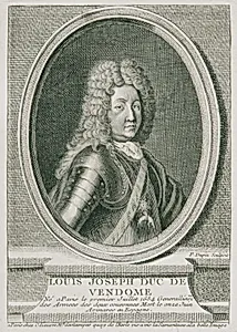 Der französische General Louis Joseph Duc de Vendôme by Pierre Dupin