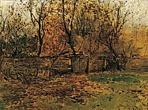 Der Garten des Malers Franz von Lenbach in München