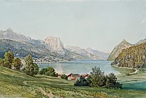 Der Grundlsee in der Steiermark