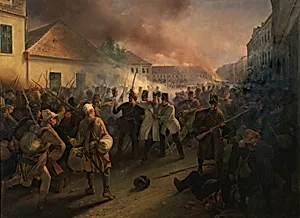 Der Heldentod General Heinrich Hentzy's von Arthurm