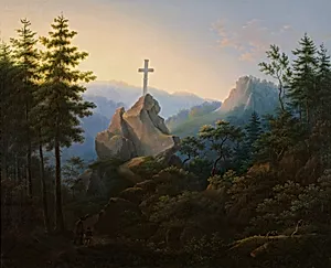 Der Ilsenstein am Fuße des Brockens im Harzgebirge
