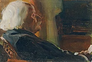 Der Komponist Karl Goldmark by Otto Friedrich