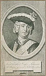 Der preußische Generalfeldmarschall Kurt Christoph Graf von Schwerin