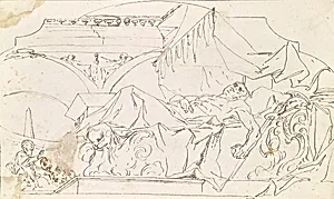 Der ruhende Alexander der Große by Paul Troger