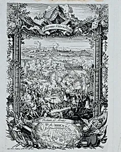Der Sieg des Prinzen Eugen Franz von Savoyen in Belgien