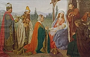Die Anbetung der heiligen drei Könige