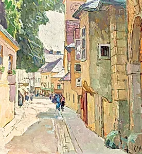 Die Dr. Seipel-Straße in Mödling