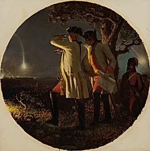 Die Erstürmung von Schweidnitz 1761 by Karl von Blaas