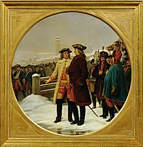 Die Kapitulation von Linz 1742