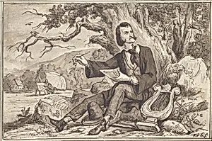 Die Künste: Dichter, Lyra, Maler