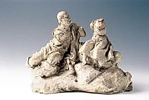 Die Labung - Entwurf den Marktbrunnen in Decin (Tetschen-Bodenbach)an der Elbe, Ústecký kraj, Tschechische Republik