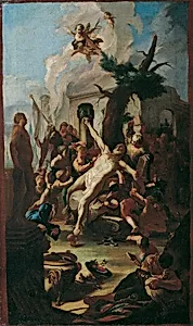 Die Marter des heiligen Cassian